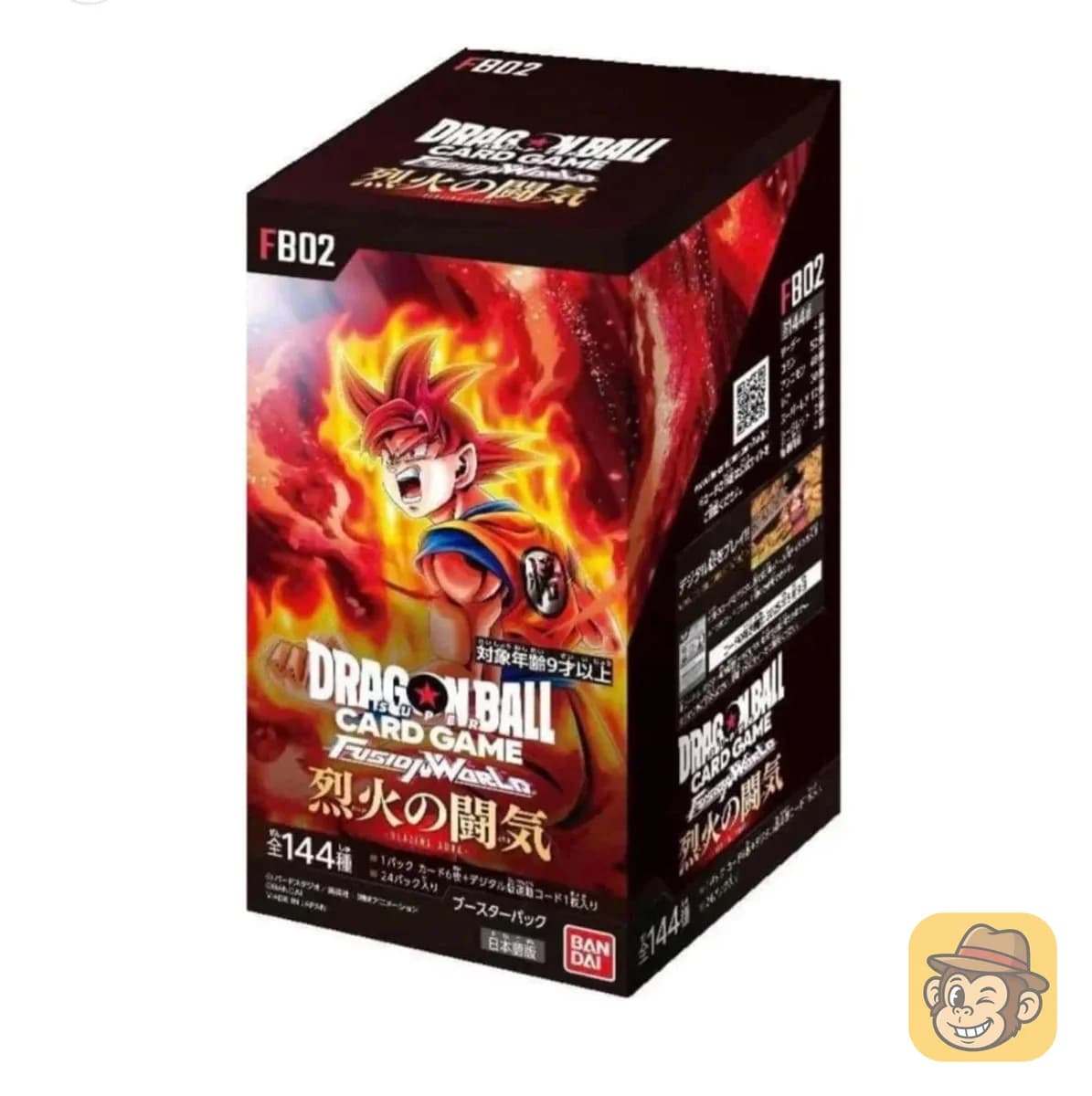 Dragon Ball FB-02 Blazing Aura Booster Box (JP)