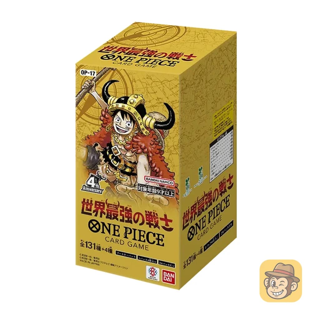 One Piece OP-17 World's Strongest Warrior Booster Box (JP)