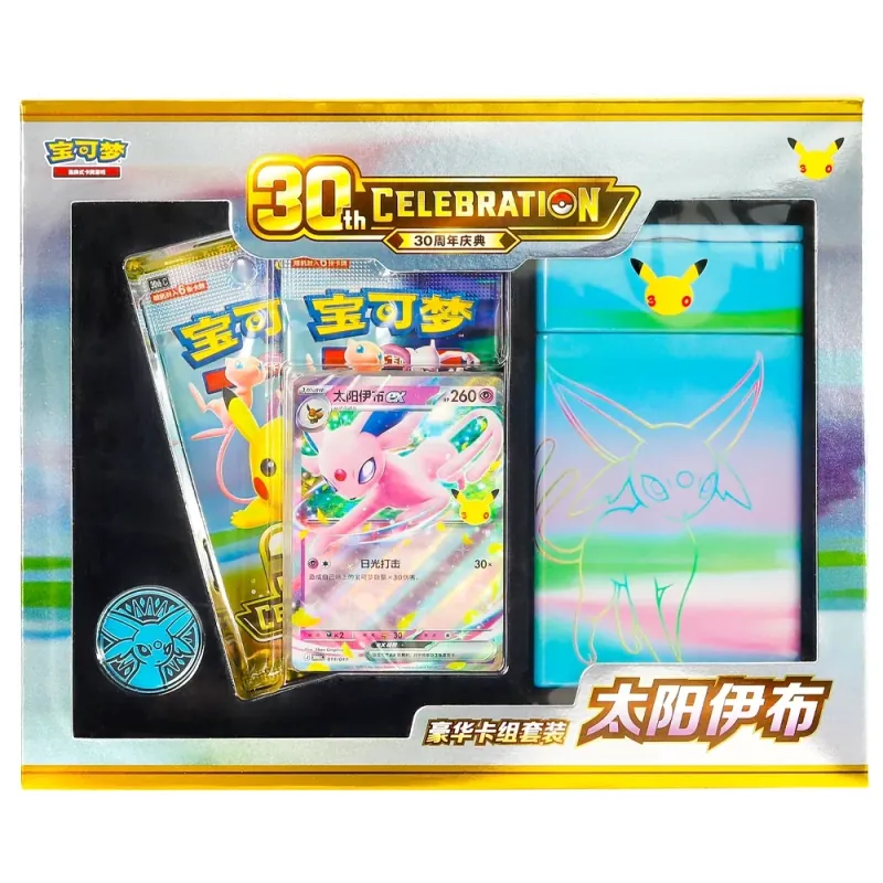 Pokemon 30th Celebration Espeon ex Deluxe Deck Set (CHS)